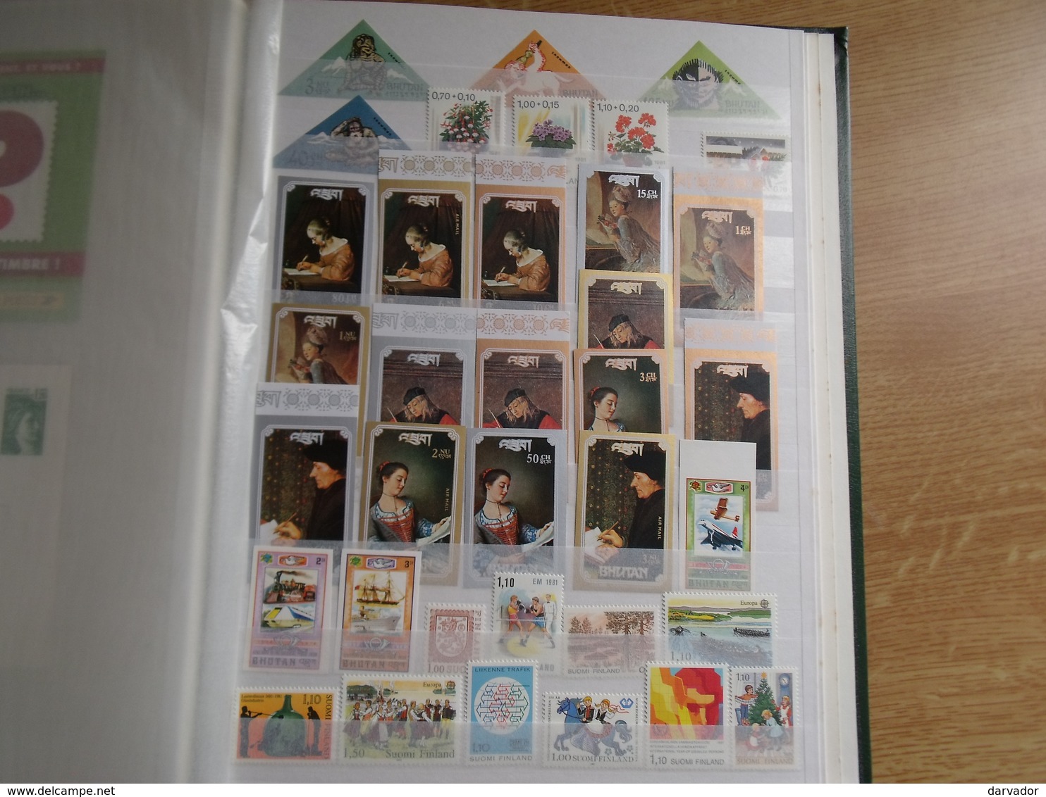 album K / Collection de timbres divers monde tous neuf ** sans charnière MNH  TTB