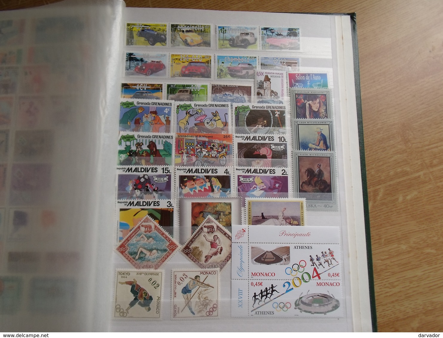 album K / Collection de timbres divers monde tous neuf ** sans charnière MNH  TTB