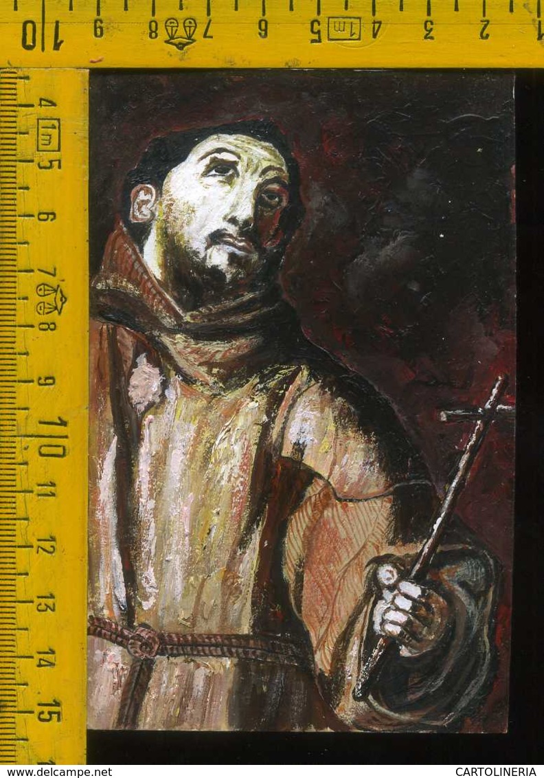 Santino Dipinto A Mano San Francesco - Santini