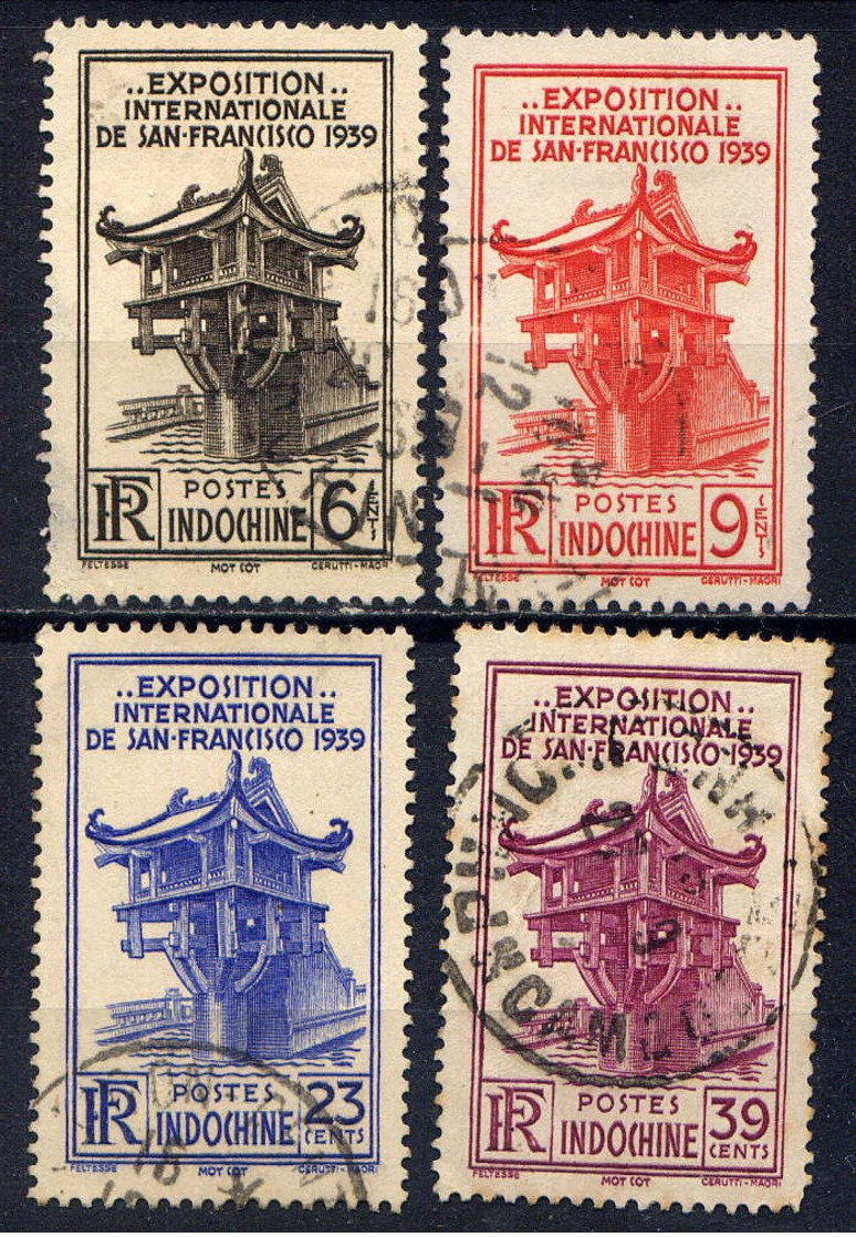 INDOCHINE - 205/208° - EXPOSITION INTERNATIONALE DE NEW-YORK - Used Stamps