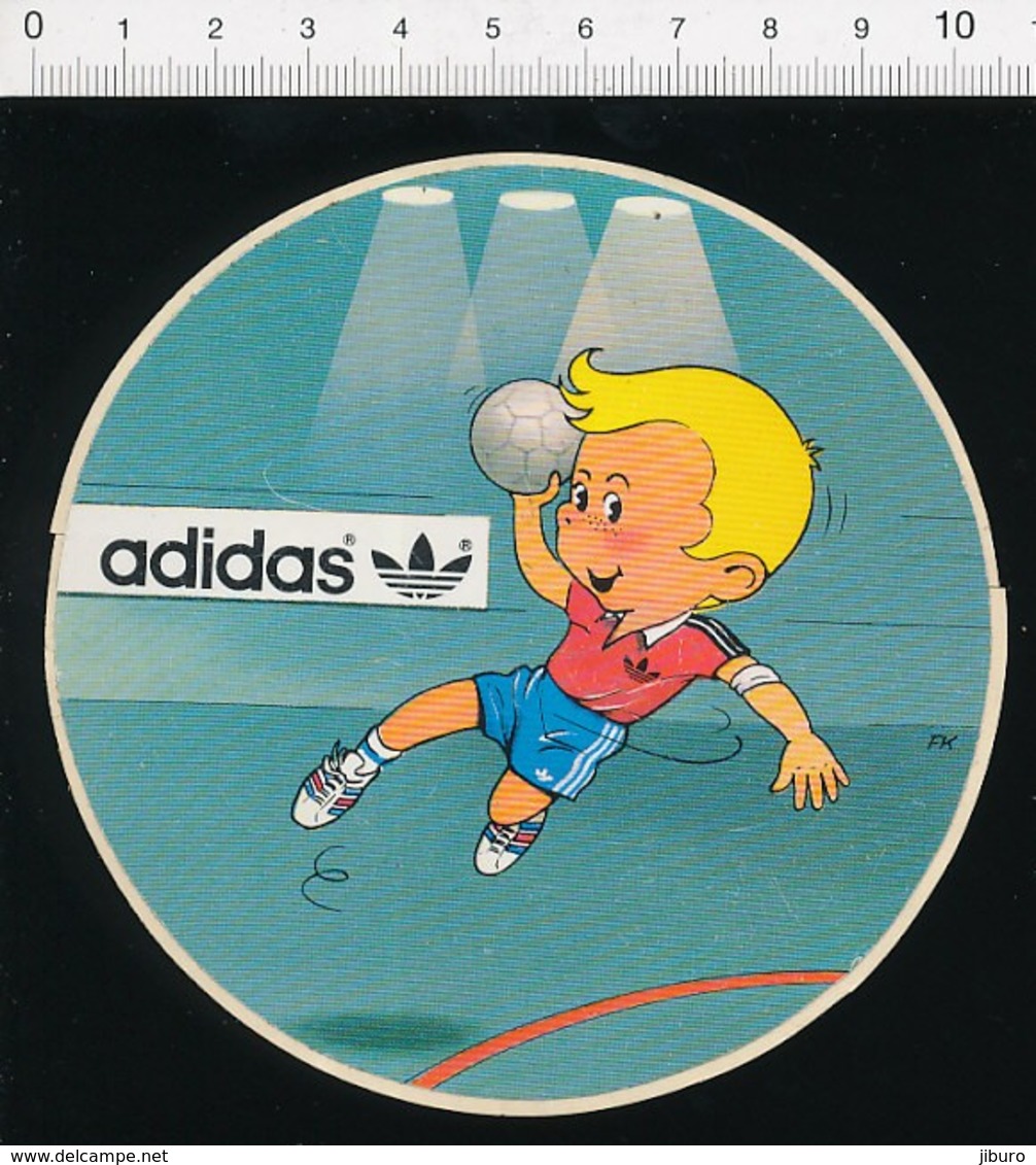 Autocollant Sticker Publicité Adidas Sport Handball Hand  21/10 ADH - Autocollants