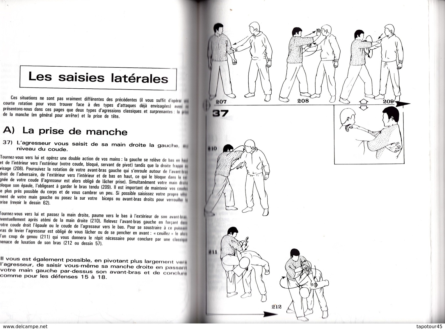 C 13 ) Livre De 200 Pages Sur "Self-Défence" R Habersetzer 1984 - Sport