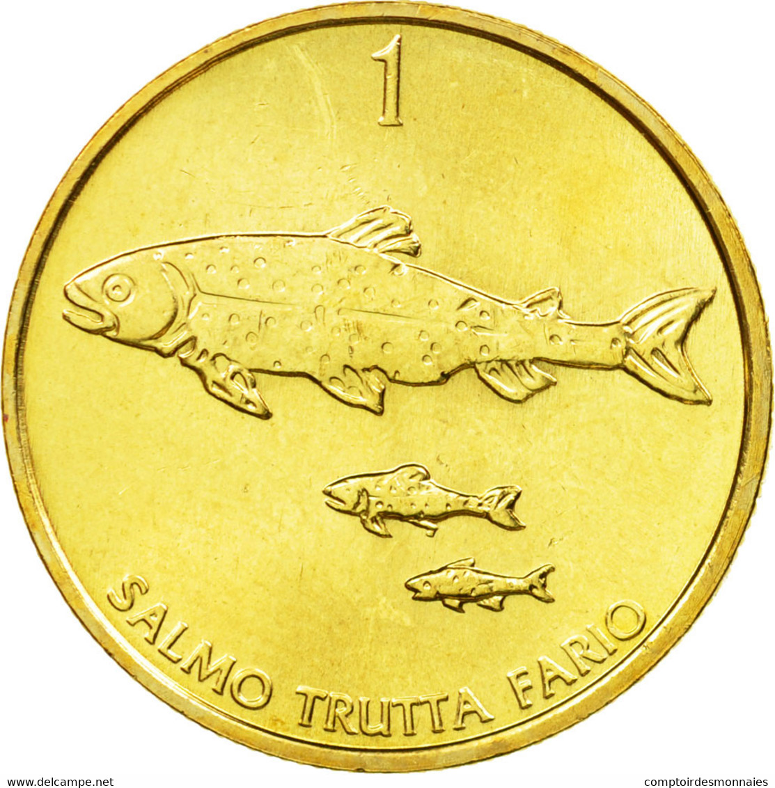 Monnaie, Slovénie, Tolar, 2000, SUP, Nickel-brass, KM:4 - Slowenien