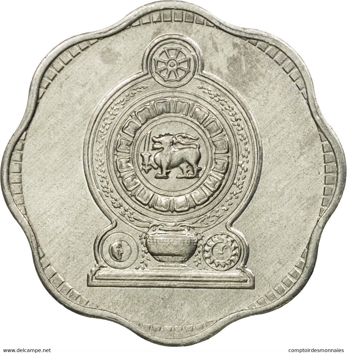 Monnaie, Sri Lanka, 2 Cents, 1978, TTB, Aluminium, KM:138 - Sri Lanka