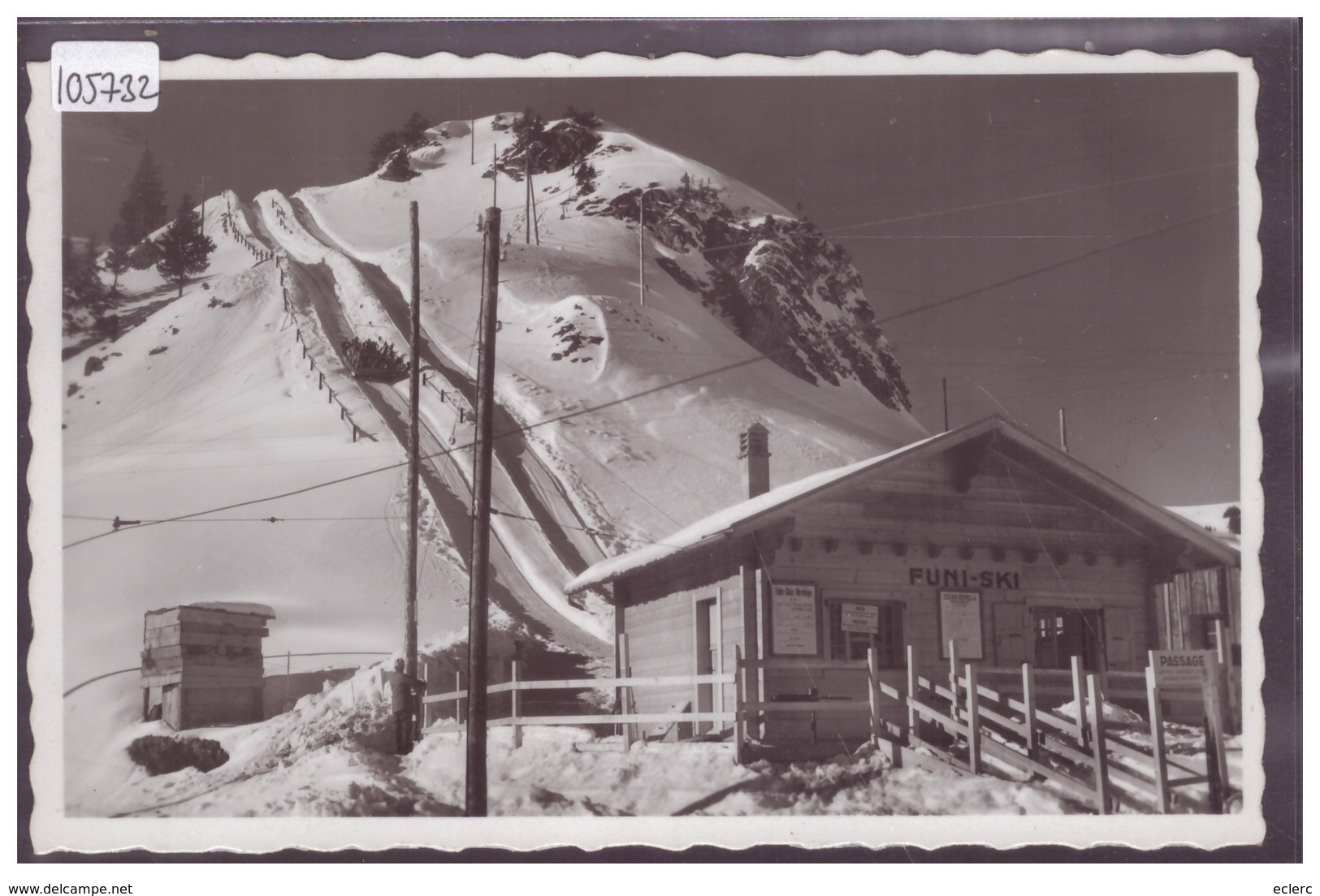 DISTRICT D'AIGLE - BRETAYE - CABANE DU FUNI SKI - TB - Aigle