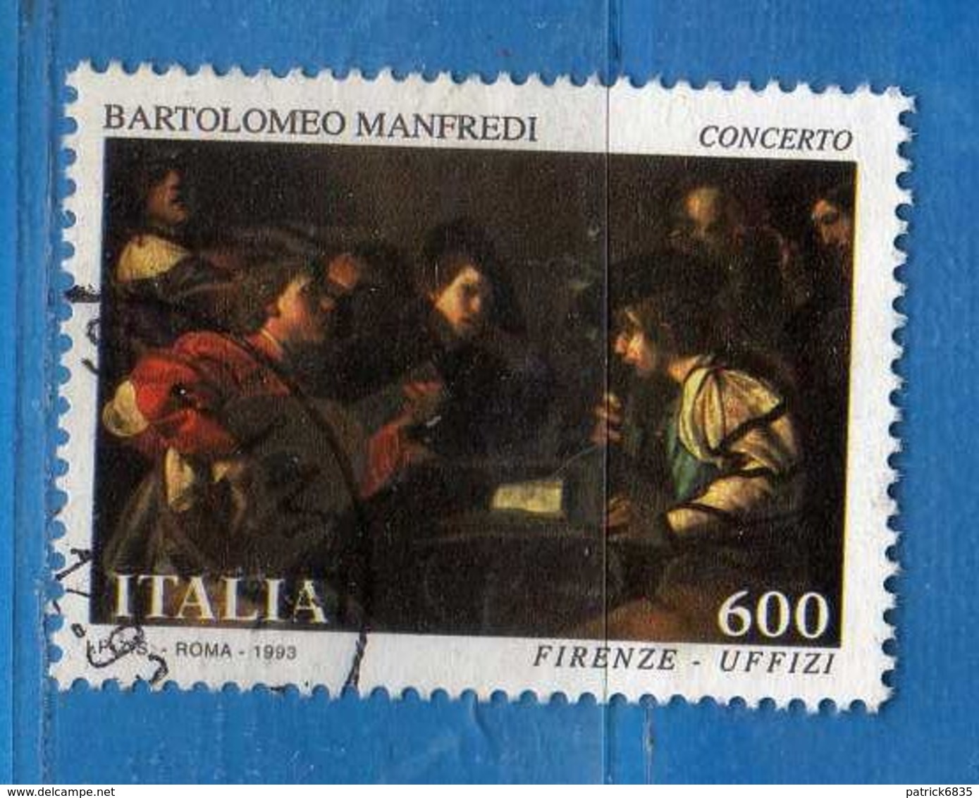 Italia ° - 1993 -  I TESORI Dei MUSEI. Lire 600.  Unif.2113.   Vedi Descrizione - 1991-00: Oblitérés