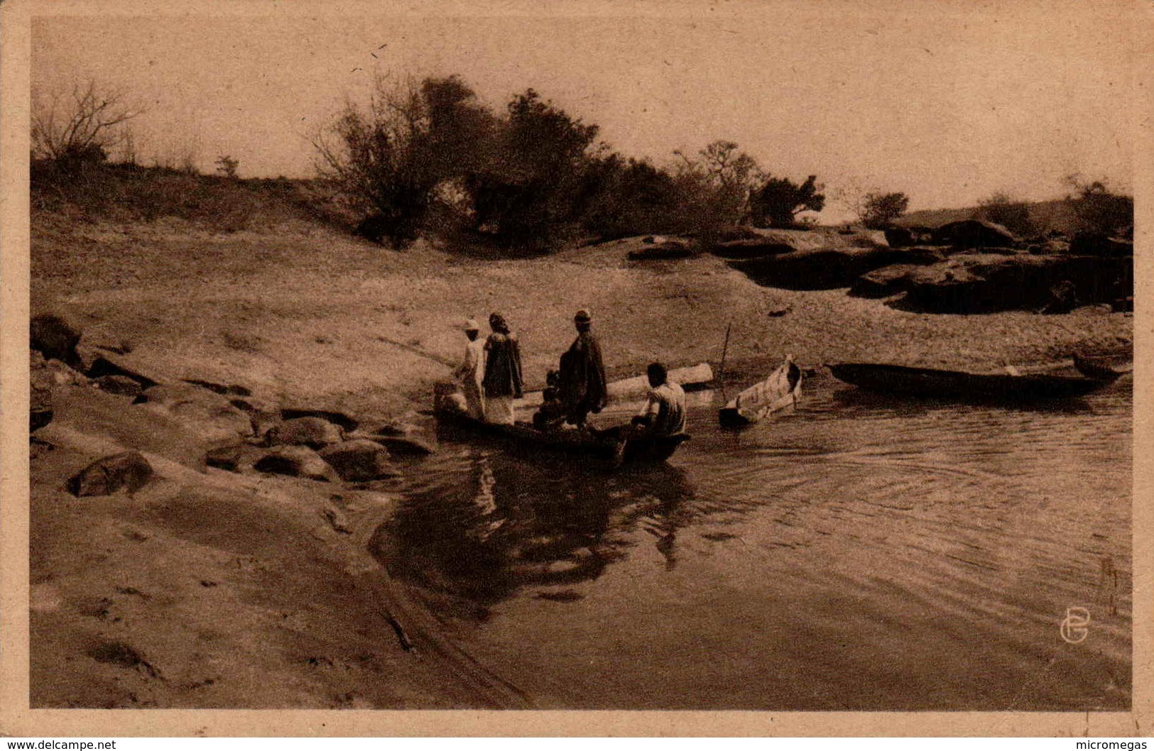 Mali - Environs De BAMAKO - Pirogue Sur Le Niger - Mali