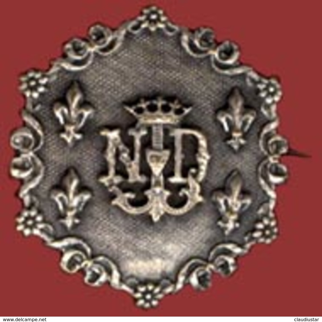 ** BROCHE  N. D.  LOURDES ** - Religion & Esotérisme