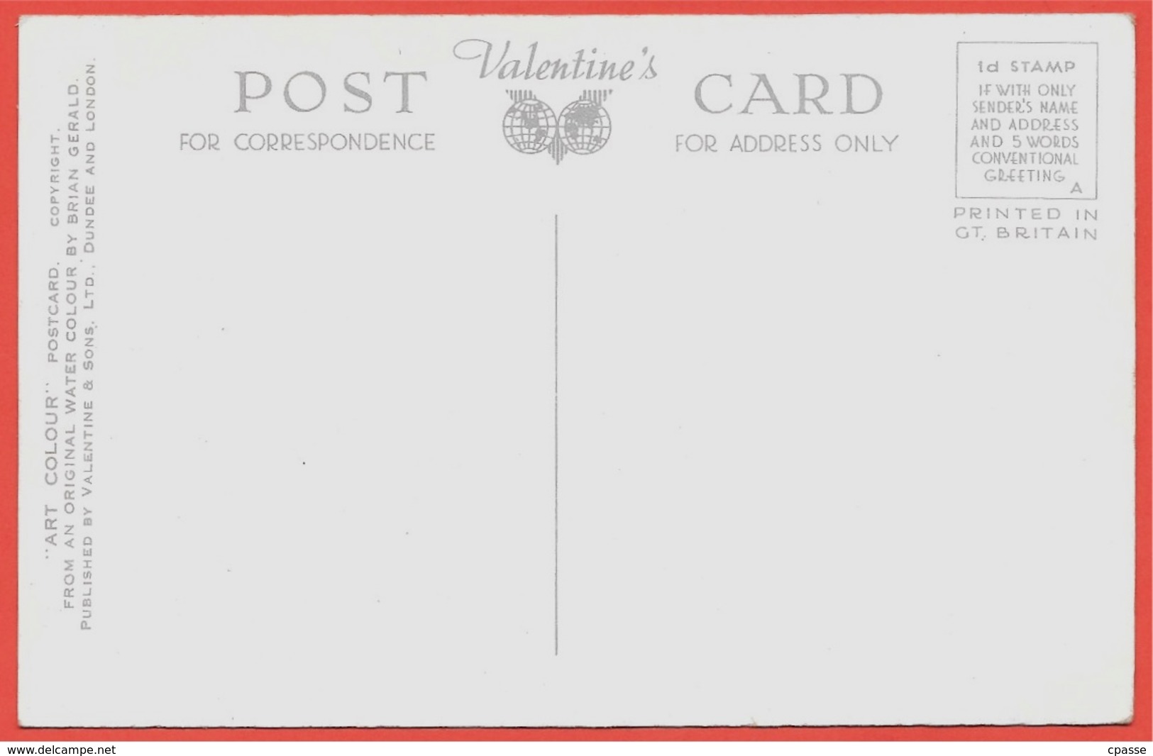CPA Post Card Royaume-Uni UK - Scotland - ST ANDREWS - The HARBOUR ° Valentine's Brian Gerald - Fife