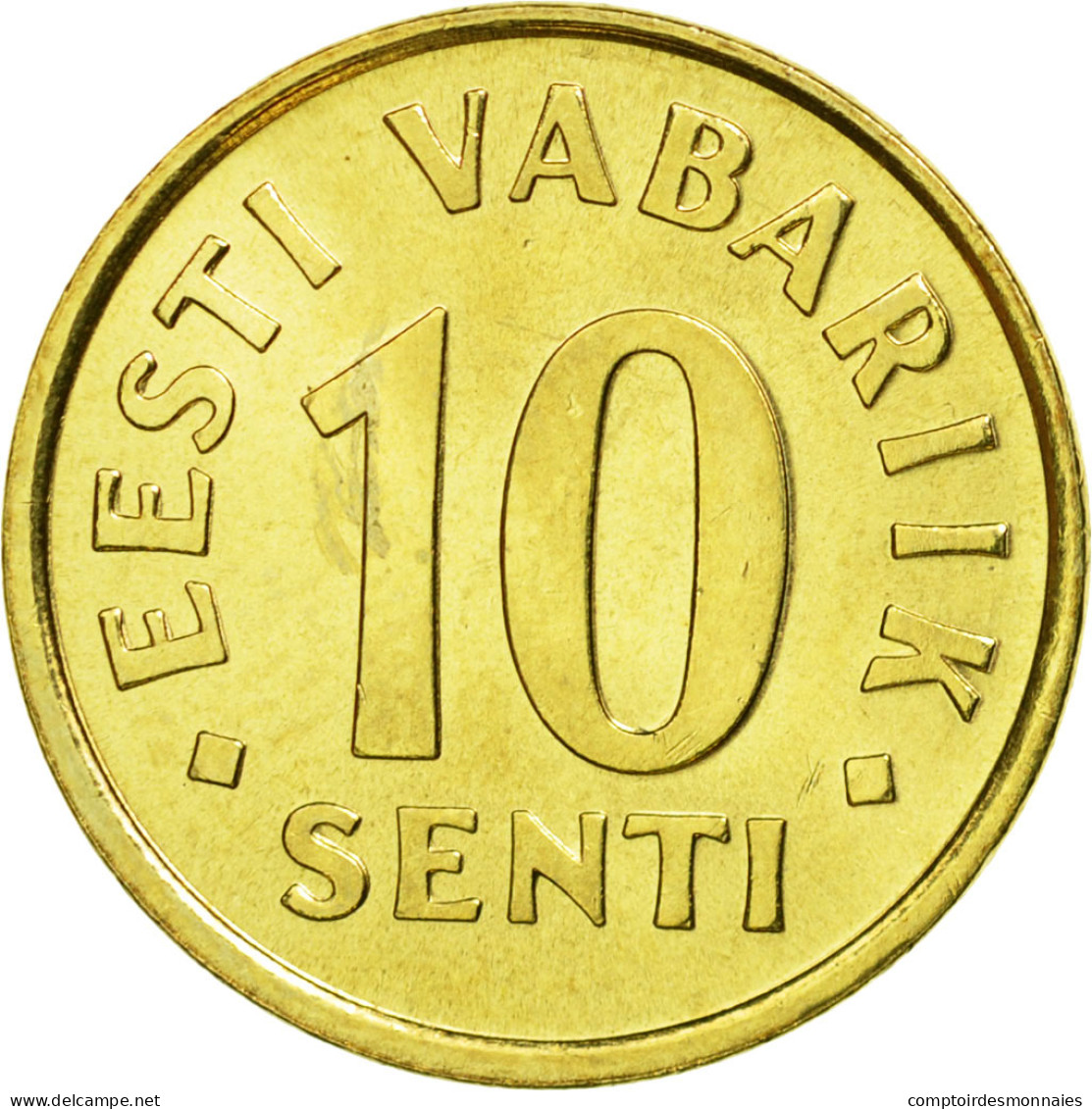 Monnaie, Estonia, 10 Senti, 2002, No Mint, SUP, Aluminum-Bronze, KM:22 - Estonia