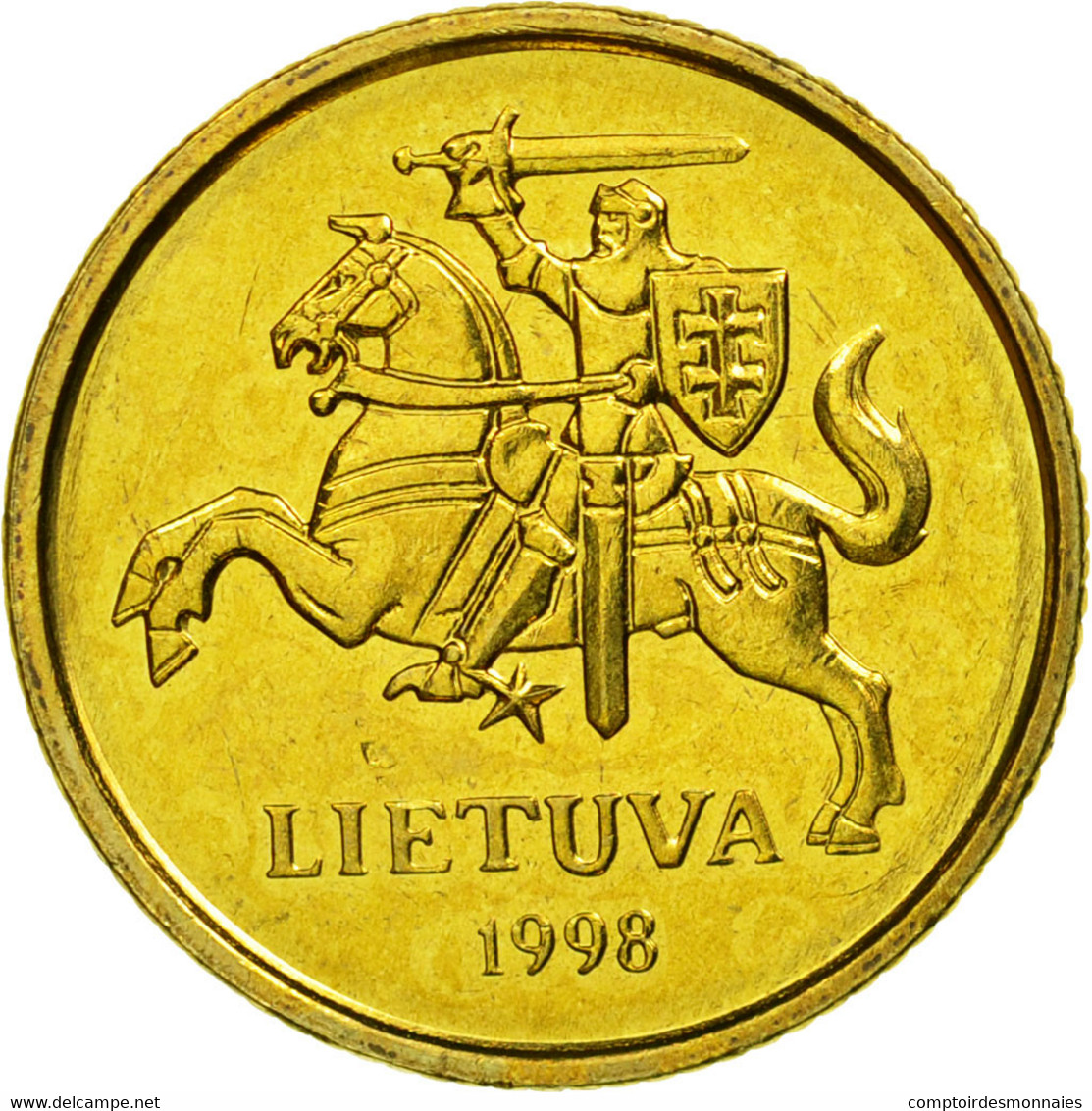 Monnaie, Lithuania, 10 Centu, 1998, SUP, Nickel-brass, KM:106 - Litauen