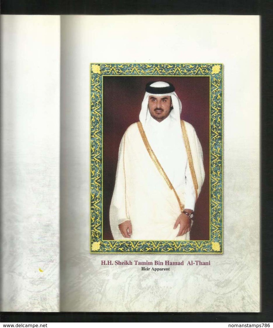 Qatar In History Book With Picture English & Arabic Language 64 Page Size 21 X 15 Cm - Qatar