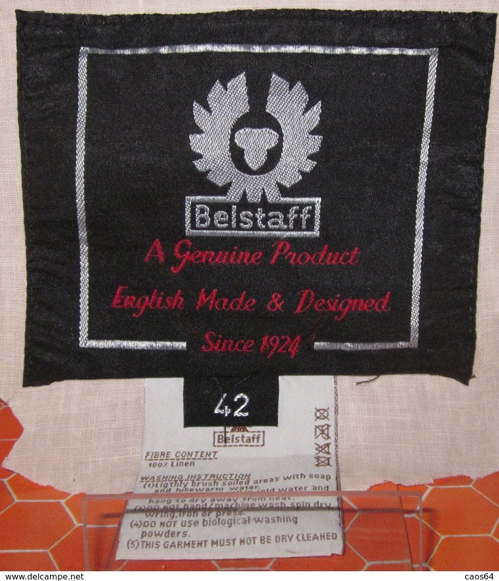 BELSTAFF A GENUINE PRODUCT PATCH TOPPA  STOFFA - Scudetti In Tela