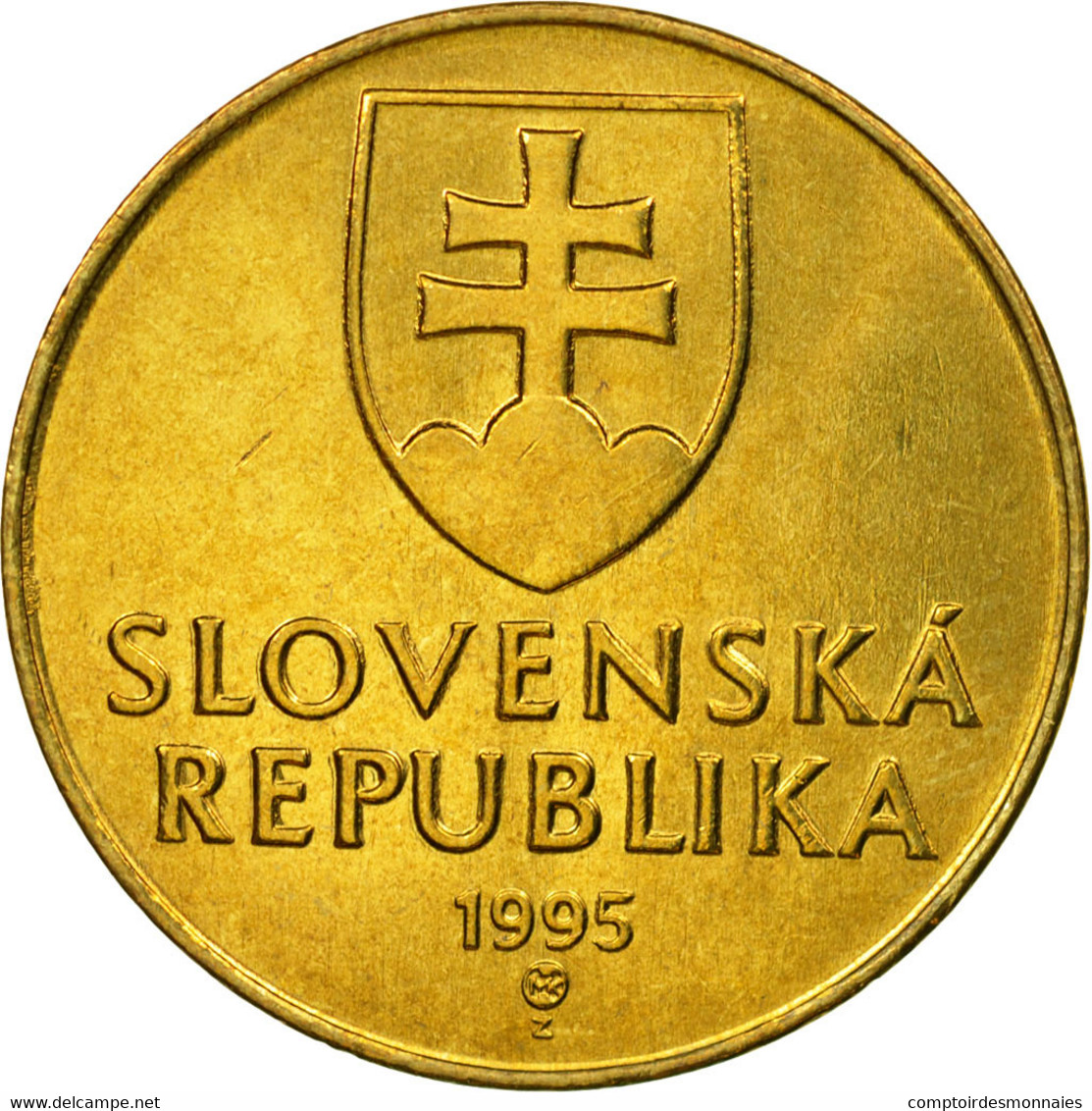 Monnaie, Slovaquie, 10 Koruna, 1995, SUP, Aluminum-Bronze, KM:11 - Slowakei