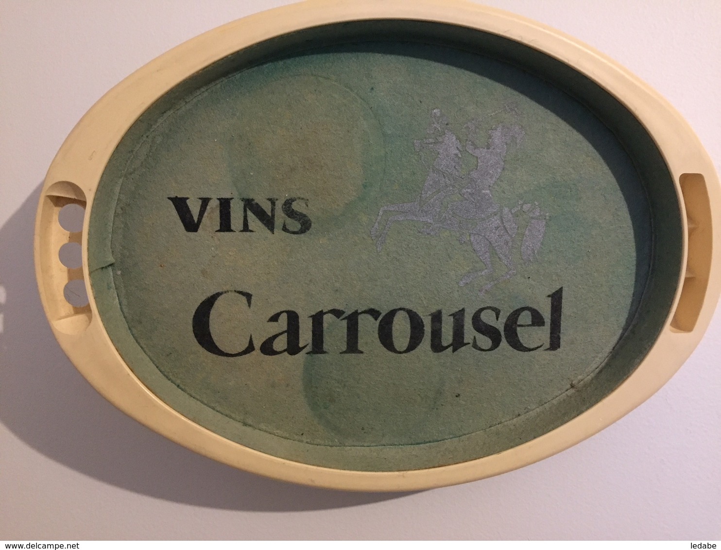 PISTE DE 421 En Plastique Publicitaiire Vins Carrousel Année 60 - Autres & Non Classés