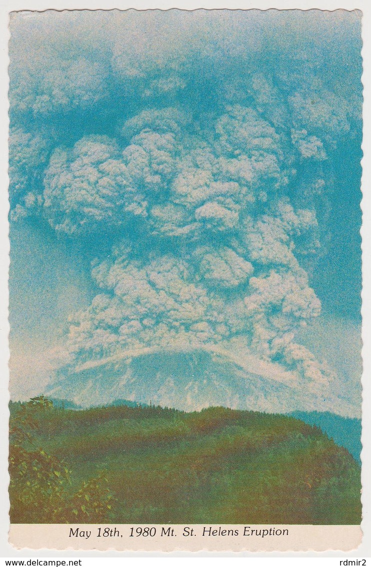 [683] Vulcano ST, HELENS Eruption, May 18, 1980 / Volcanes, Volcans, Vulcani, Vulkane. Unwrited. Non écrite. No Escrita. - Altri & Non Classificati