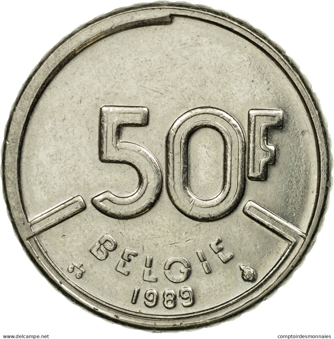 Monnaie, Belgique, Baudouin I, 50 Francs, 50 Frank, 1989, Bruxelles, Belgium - 50 Francs