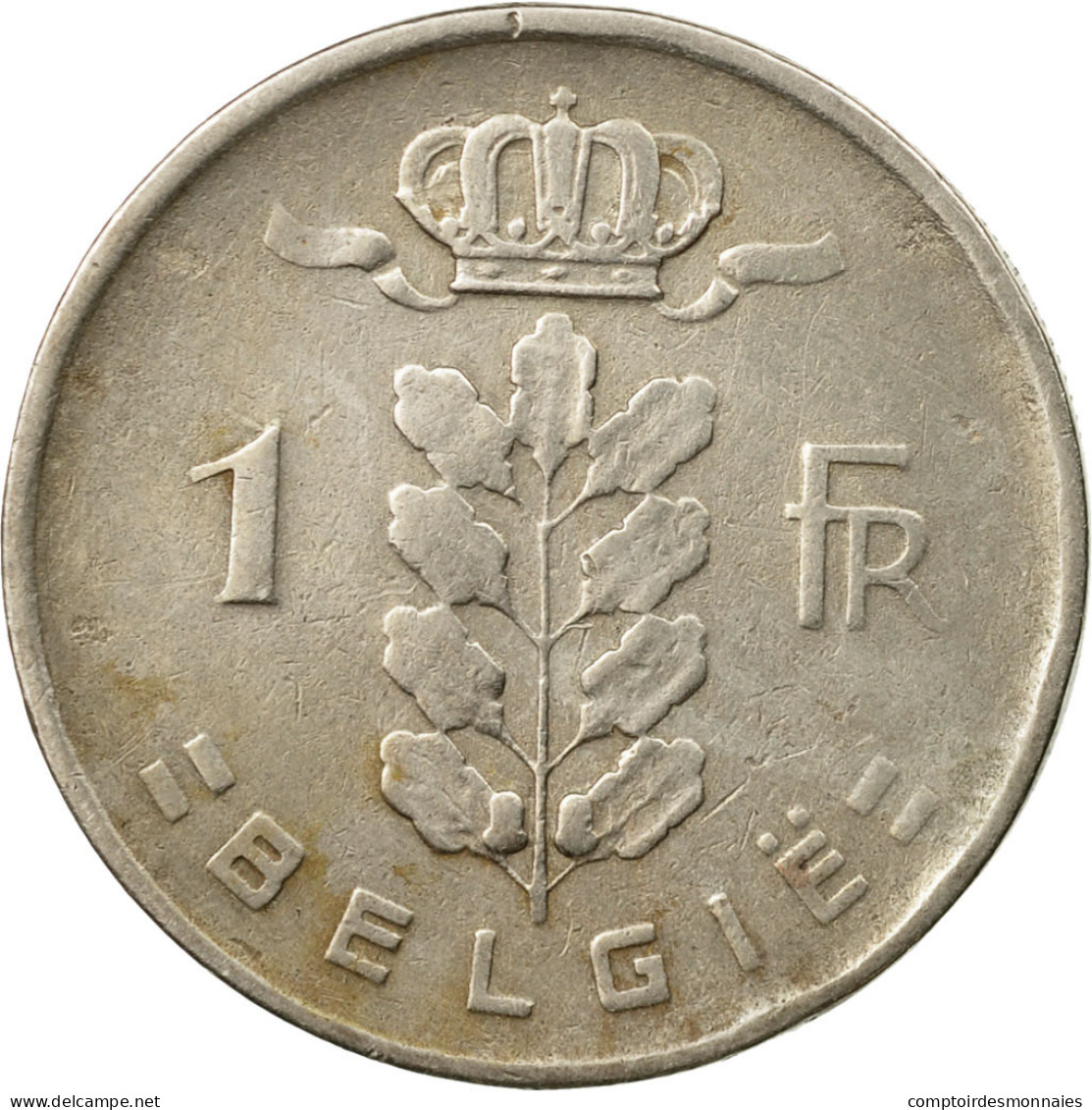 Monnaie, Belgique, Franc, 1952, TTB, Copper-nickel, KM:143.1 - 1 Franc