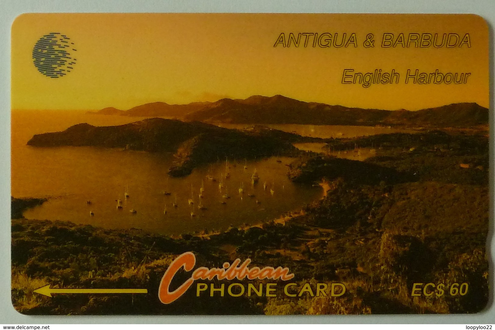 ANTIGUA & BARBUDA - ANT-9A - GPT - $60 - 9CATA - English Harbour - Used - Antigua Et Barbuda