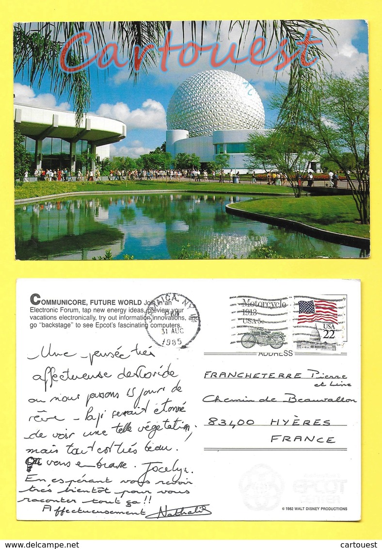 EPCOT CENTER World Showcase Orlando Florida USA 1985 - Orlando