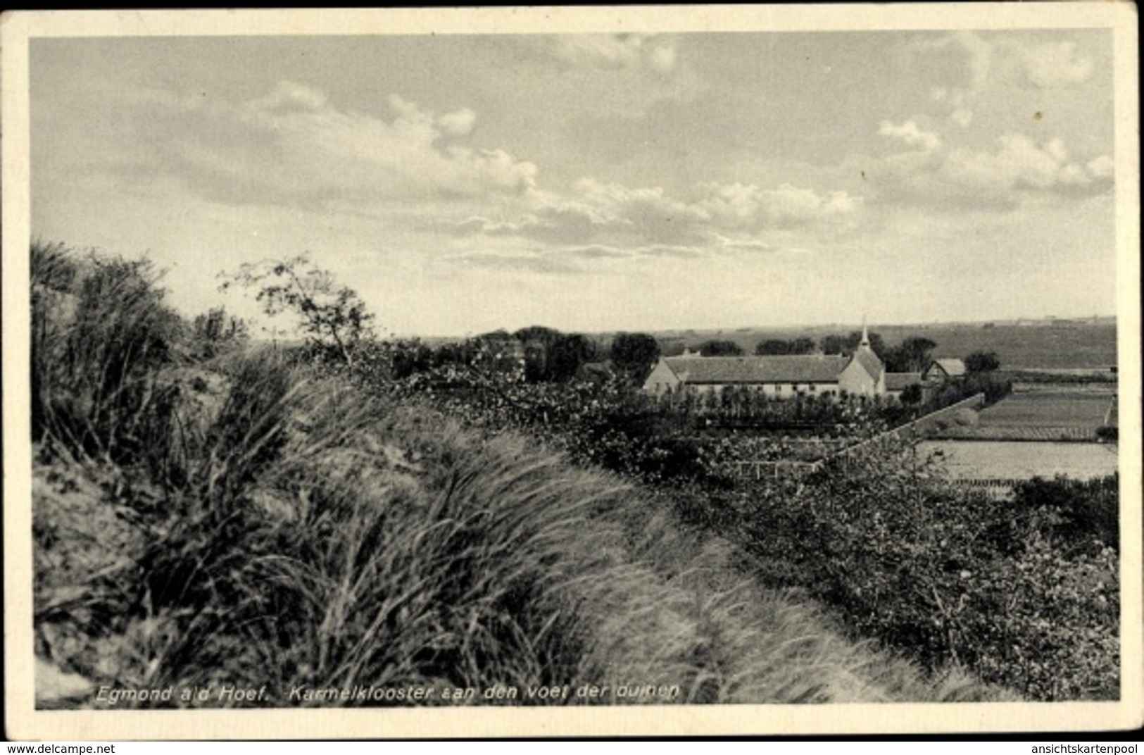 Cp Egmond A/d Hoef Nordholland, Karmelklooster Aan Den Voet Der Duinen - Andere & Zonder Classificatie