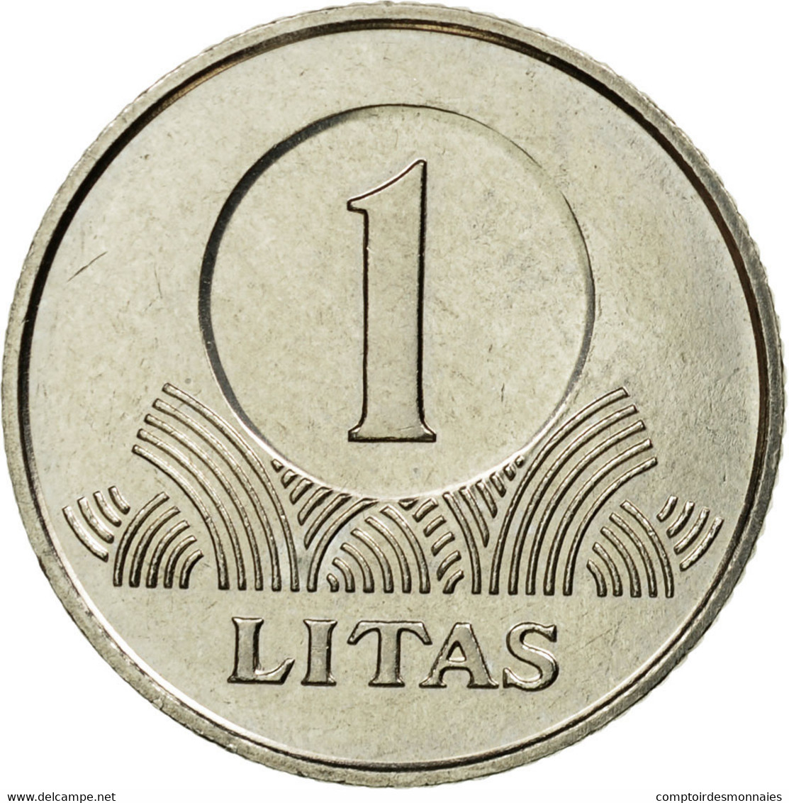 Monnaie, Lithuania, Litas, 2001, TTB, Copper-nickel, KM:111 - Lithuania