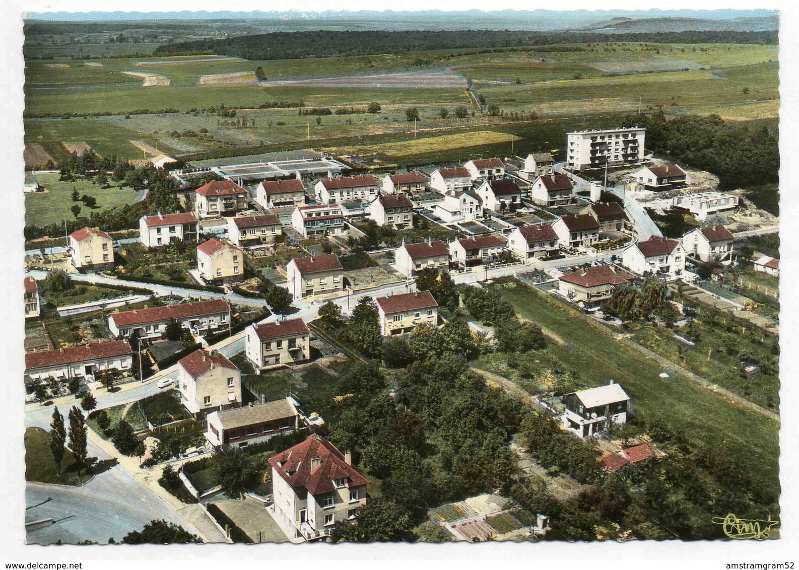 BOULAY LA COLLINE ST ETIENNE VUE AERIENNE - Boulay Moselle
