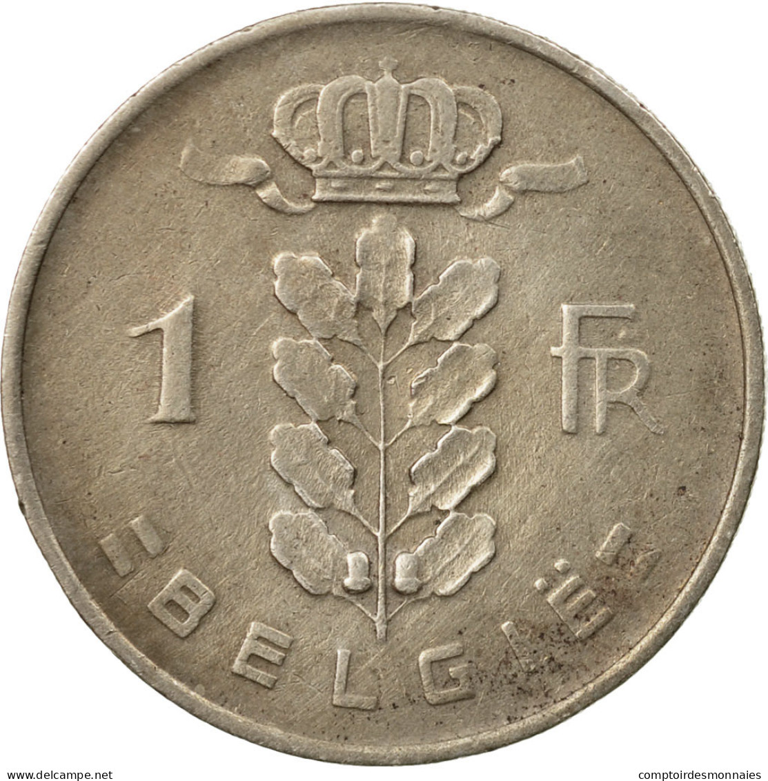 Monnaie, Belgique, Franc, 1951, TTB, Copper-nickel, KM:143.1 - 1 Franc