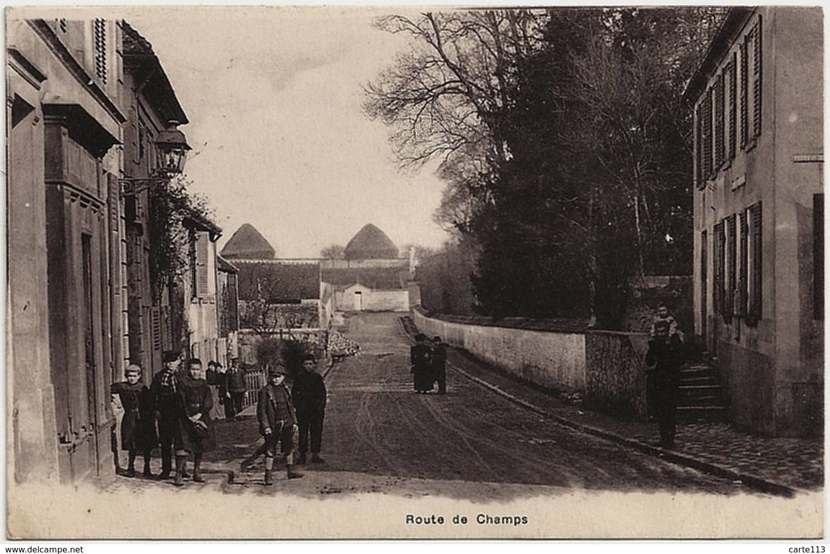 77 - B31266CPA - PONTAULT - Route De Champs - Parfait état - SEINE-ET-MARNE - Pontault Combault