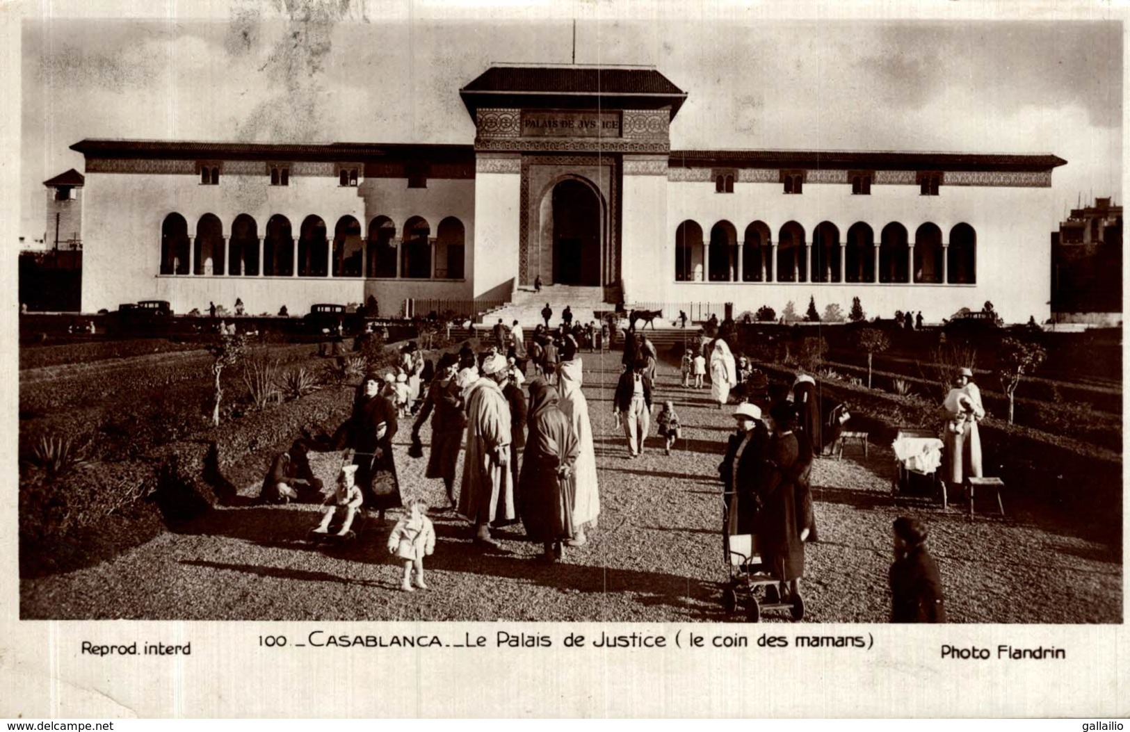 MAROC CASABLANCA LE PALAIS DE JUSTICE LE COIN DES MAMANS - Casablanca