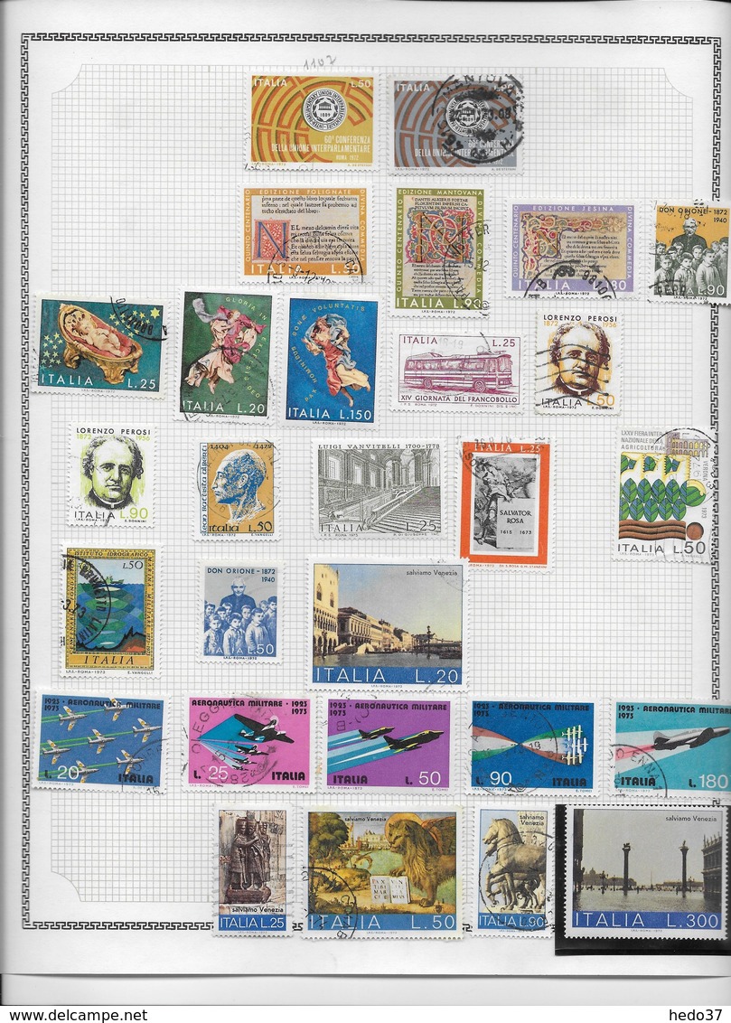 Italie - Collection Vendue Page Par Page - Timbres Neufs */oblitérés - B/TB - Collections