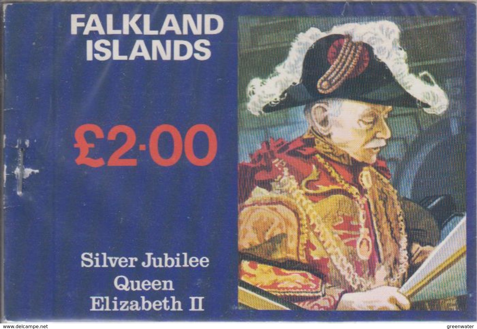 Falkland Islands 1977 Silver Jubilee Booklet ** Mnh (40909) - Falkland