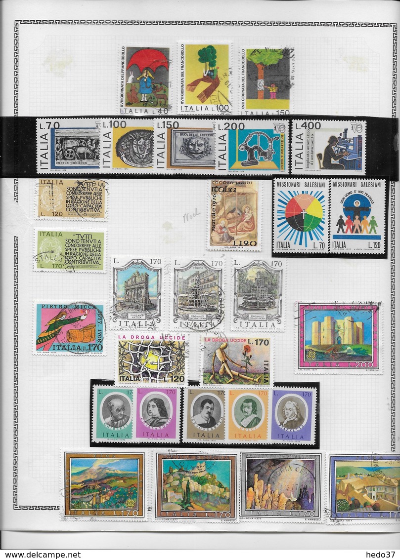 Italie - Collection Vendue Page Par Page - Timbres Neufs */oblitérés - B/TB - Collections