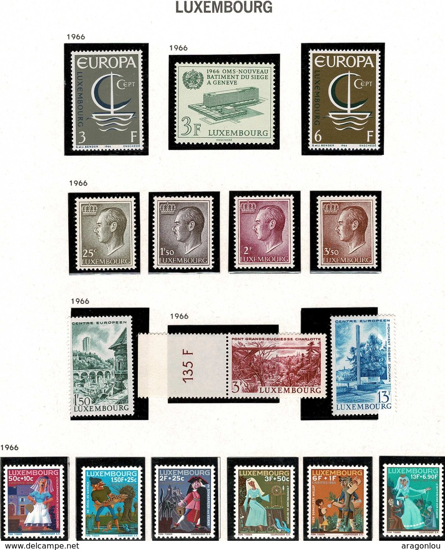 1966: 16 Timbres  Neuf S/charnière, Michel 2017: Valeur: 5,60€ - Neufs