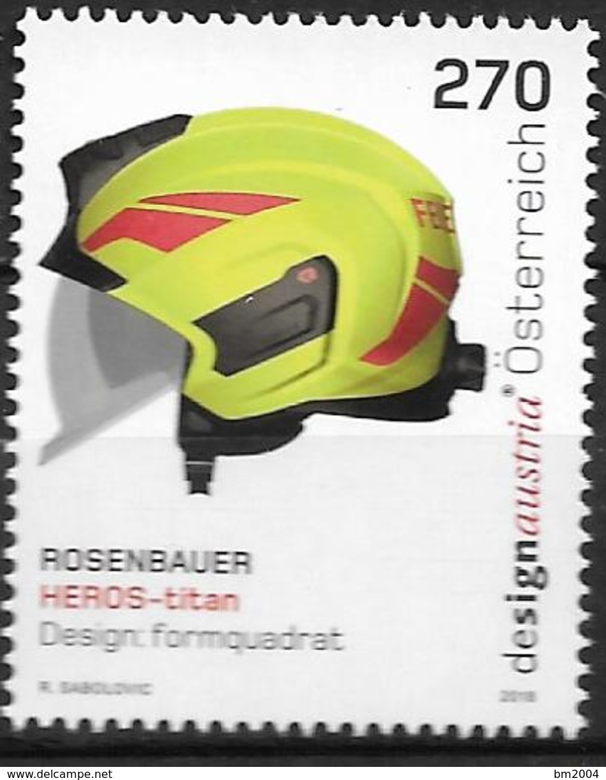 2018  Austria  Österreich    Mi. 3420**MNH   HEROS-titan-Helm. - Unused Stamps