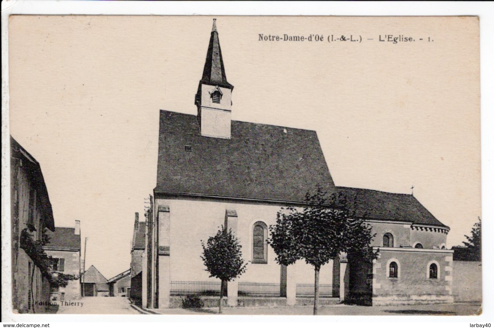 Cartes Postales Ancienne - Notre Dame D Oe L Eglise - Other & Unclassified