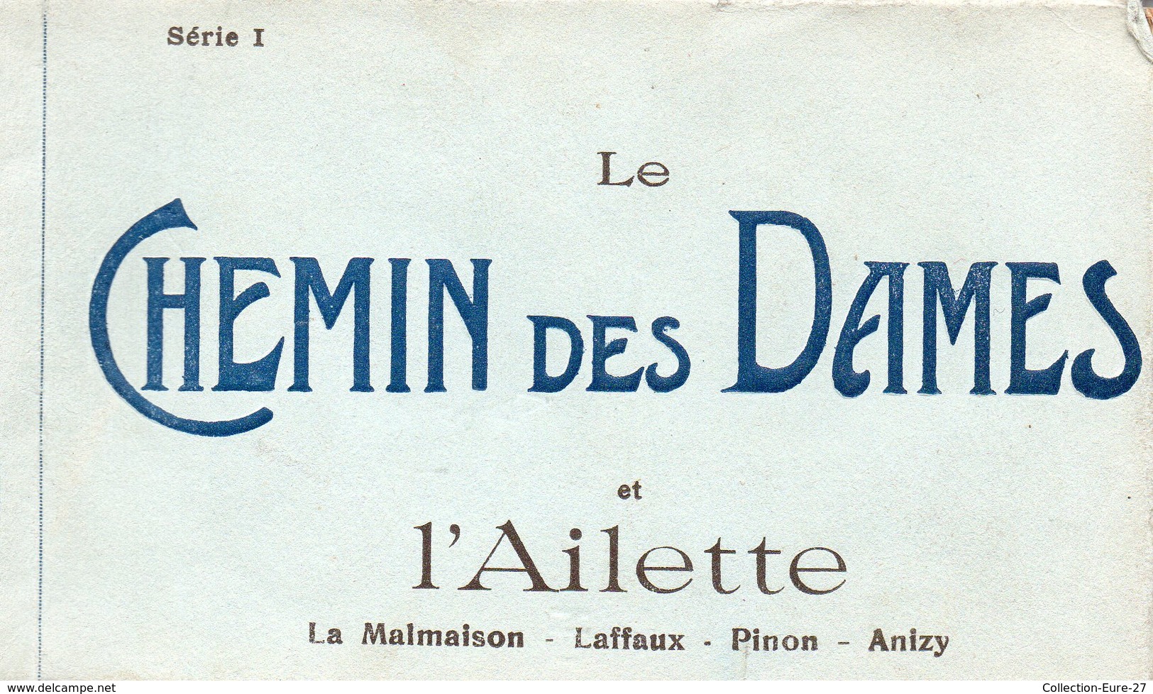 02-SUPERBE CARNET COMPLET DE 20 CPA LE CHEMIN DES DAMES ET L'AILETTE - LA MALMAISON - LAFFAUX - PINON - ANIZY - Autres & Non Classés