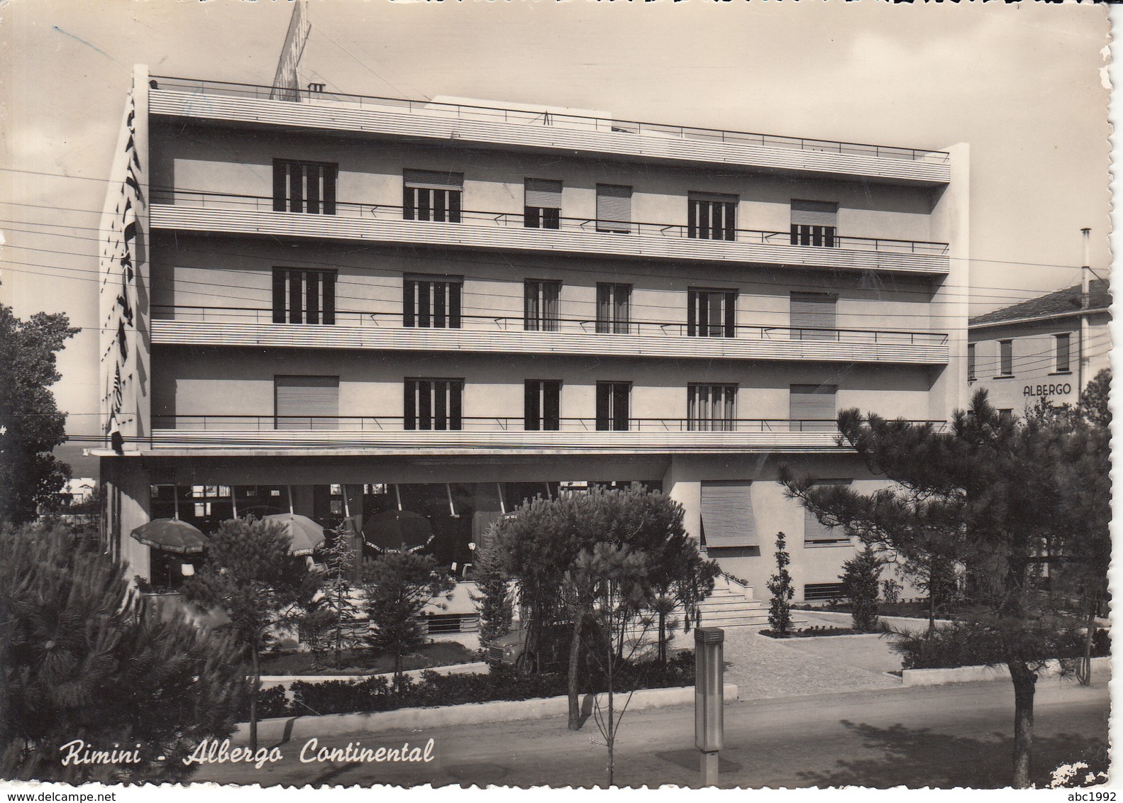 119 - Rimini - Hotel Continental - Altri & Non Classificati