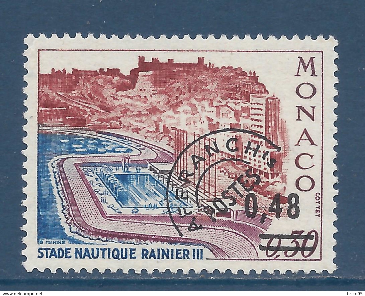 Monaco Préoblitéré - YT N° 35 - Neuf Avec Charnière - 1975 - Prematasellado