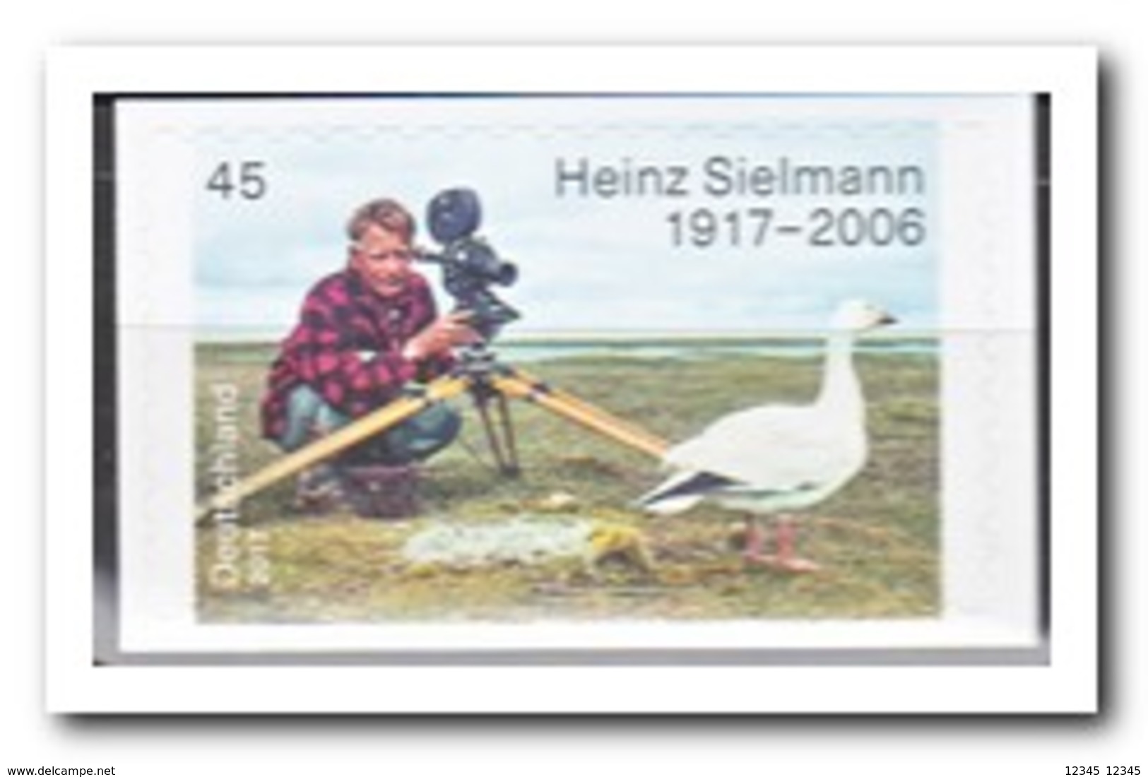 Duitsland 2017, Postfris MNH, MI 3319, Heinz Sielmann - Ongebruikt