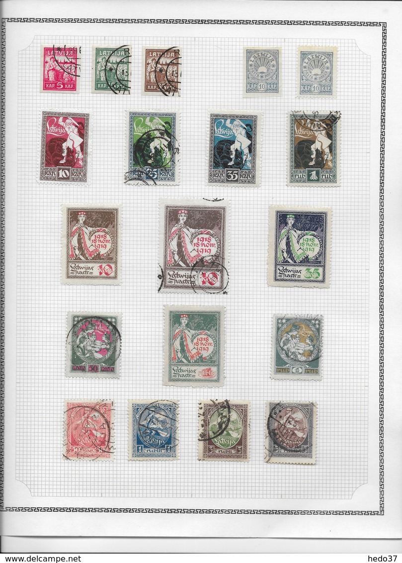 Lettonie - Collection Vendue Page Par Page - Timbres Neufs */oblitérés - TB - Lettonie