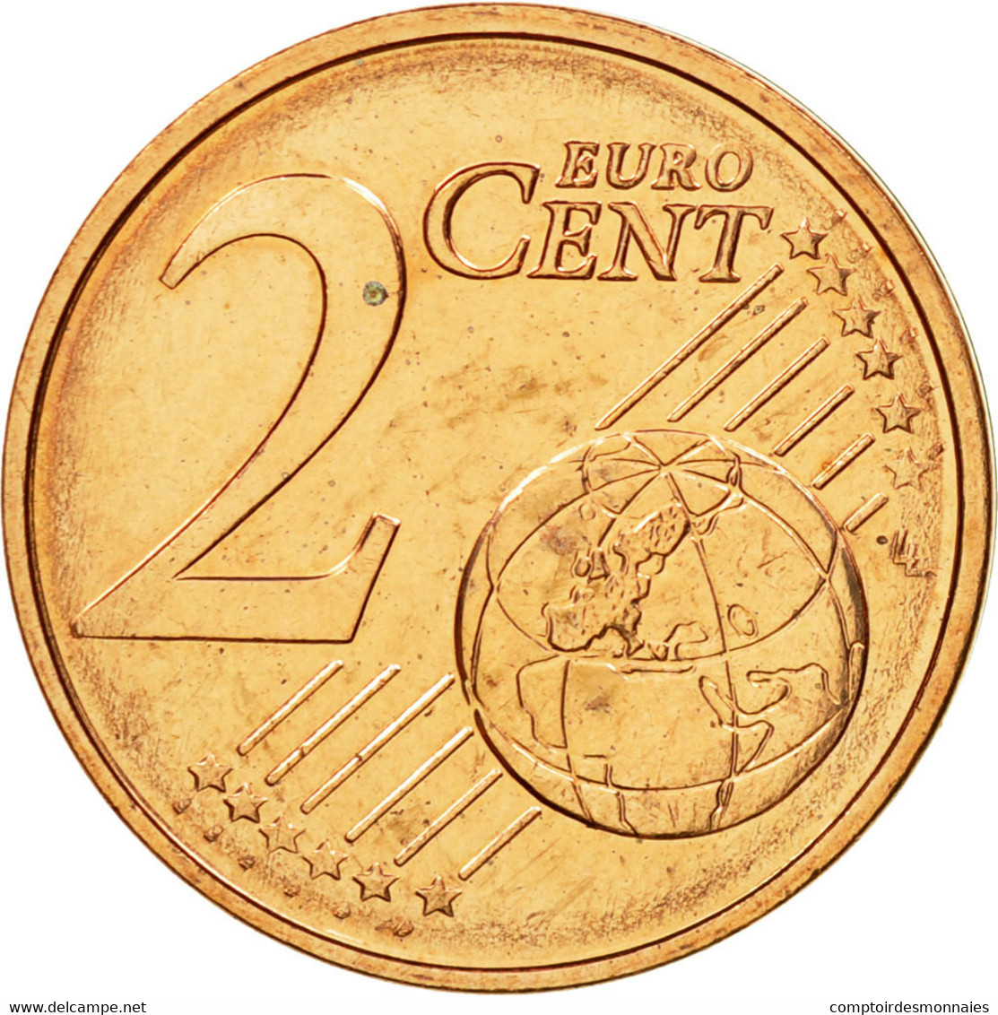 Grèce, 2 Euro Cent, 2010, SPL, Copper Plated Steel, KM:182 - Grèce