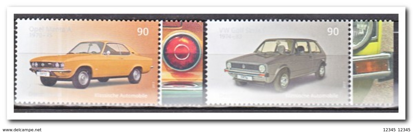 Duitsland 2017, Postfris MNH, MI 3297-98, Classic Cars - Ongebruikt