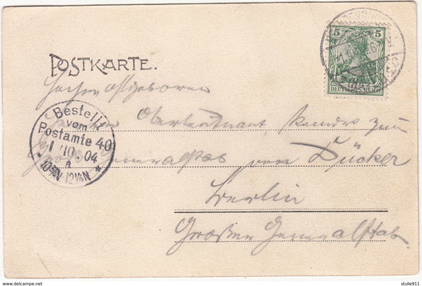 AK Brandenburg An Der Havel- Mehrbildkarte, Bestellt Vom Postamte 40, Gelaufen 1904 - Sonstige & Ohne Zuordnung