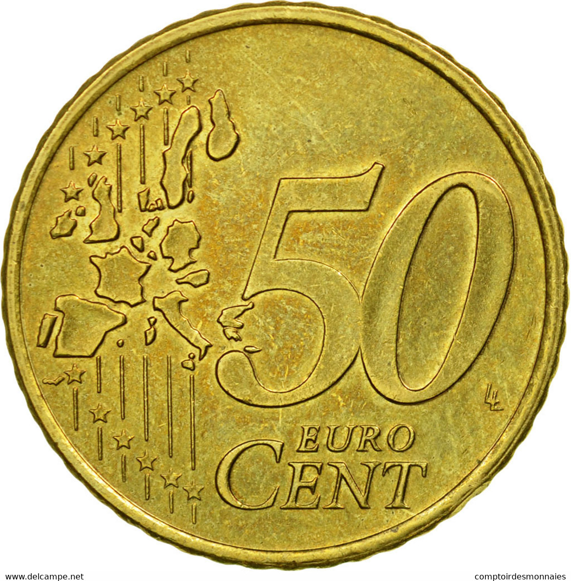 Pays-Bas, 50 Euro Cent, 1999, TTB, Laiton, KM:239 - Pays-Bas