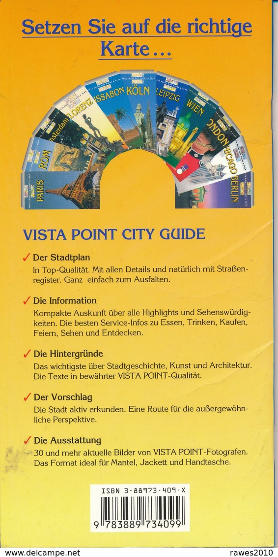 Italien Rom Städteführer Mit Stadtplan 2000 48 Seiten Vista Point Verlag Köln - Rome