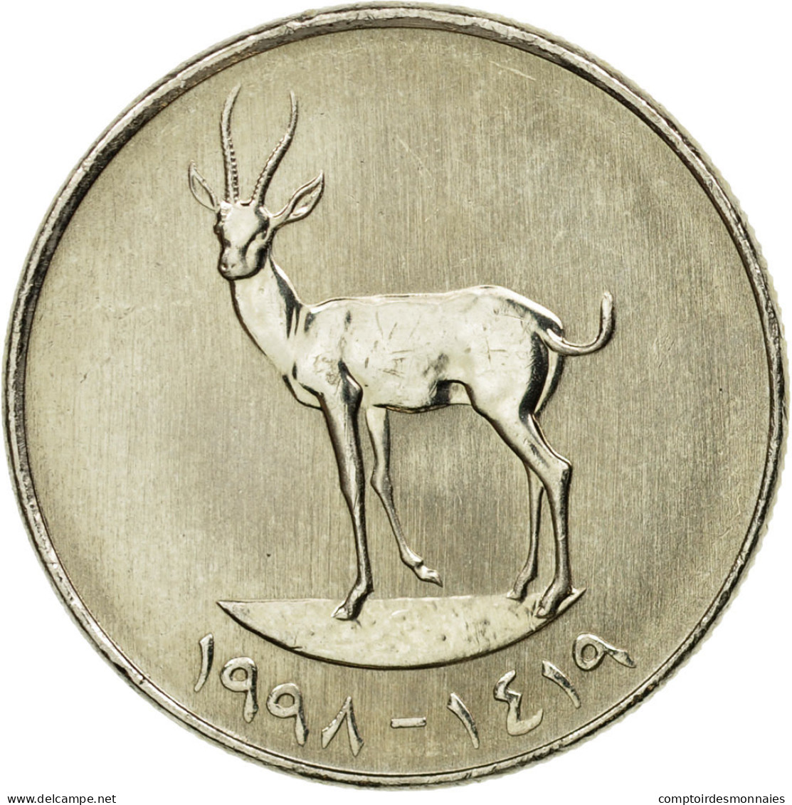 Monnaie, United Arab Emirates, 25 Fils, 1998, British Royal Mint, SUP - United Arab Emirates