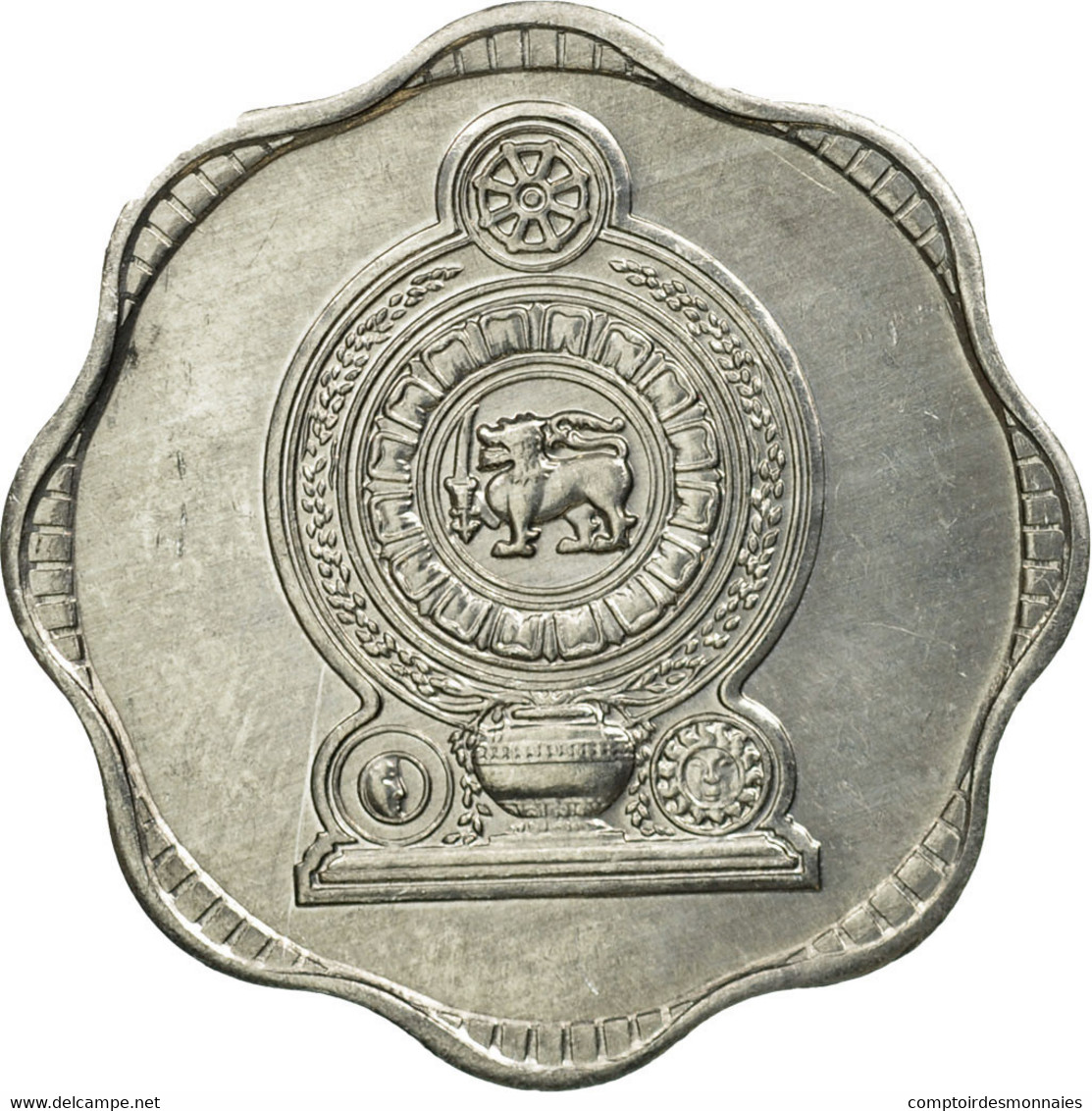 Monnaie, Sri Lanka, 10 Cents, 1991, SUP, Aluminium, KM:140a - Sri Lanka