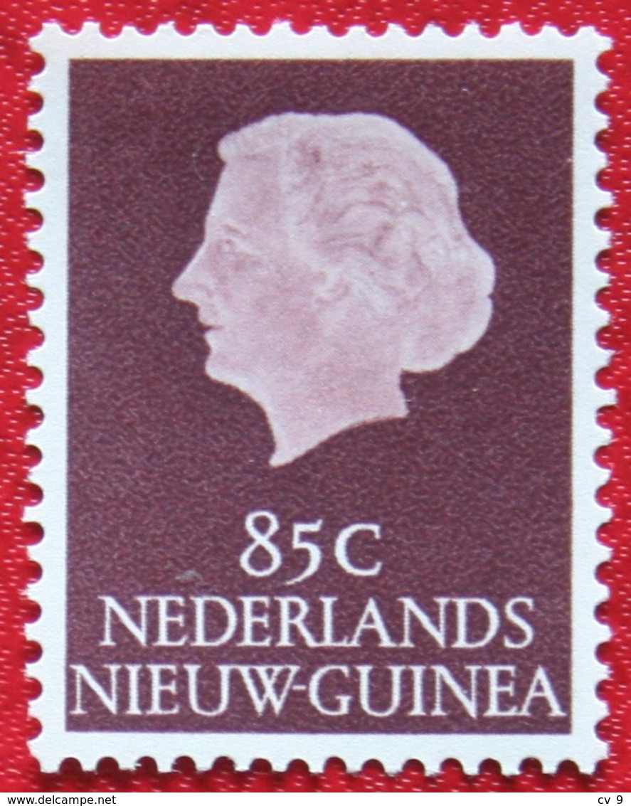85 Ct Koningin Juliana NVPH 36 1954 MH Ongebruikt NIEUW GUINEA NIEDERLANDISCH NEUGUINEA / NETHERLANDS NEW GUINEA - Nueva Guinea Holandesa