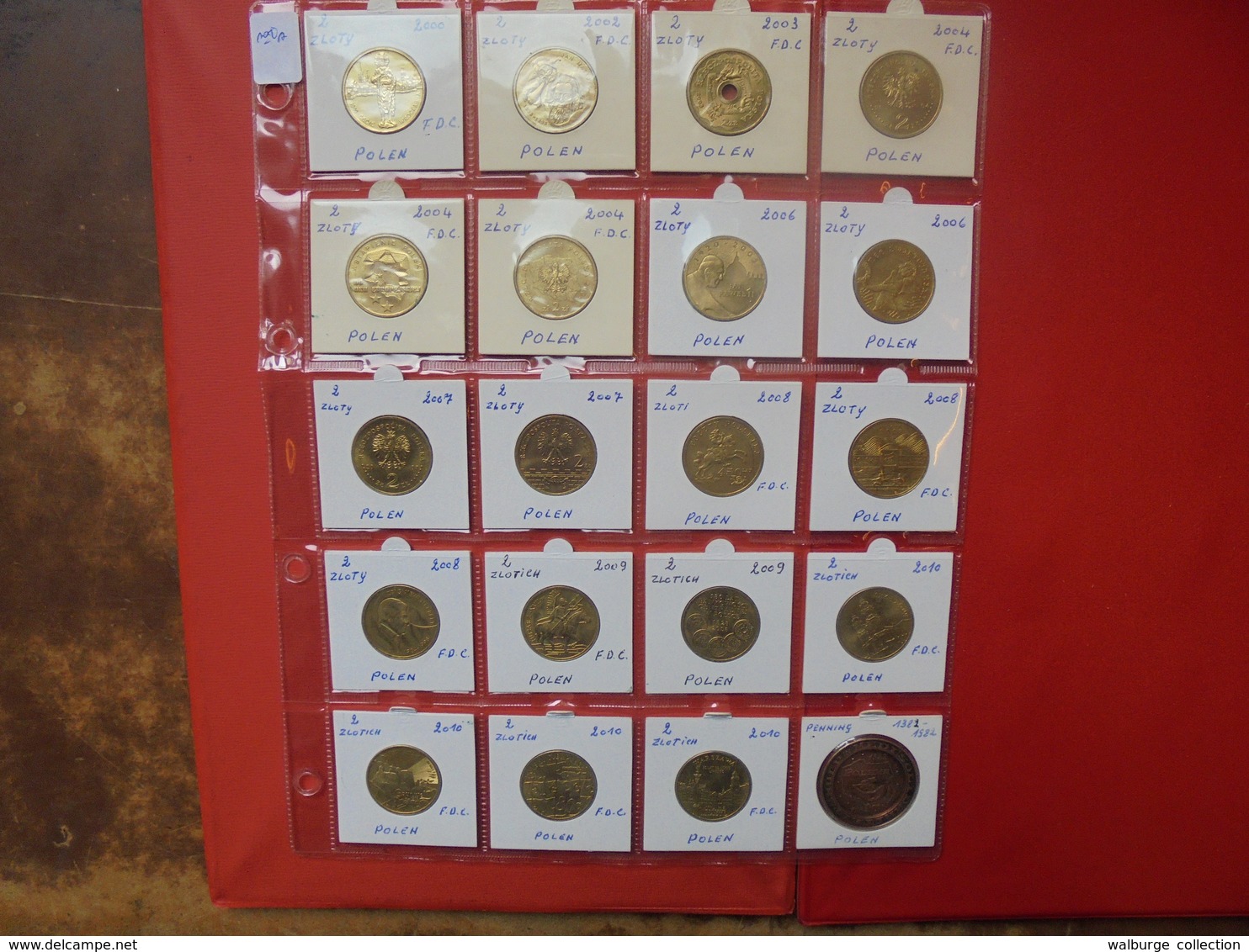 POLOGNE LOT 19 MONNAIES DIFFERENTES ENTRE 2000 Et 2010 + 1 MEDAILLE - Lots & Kiloware - Coins